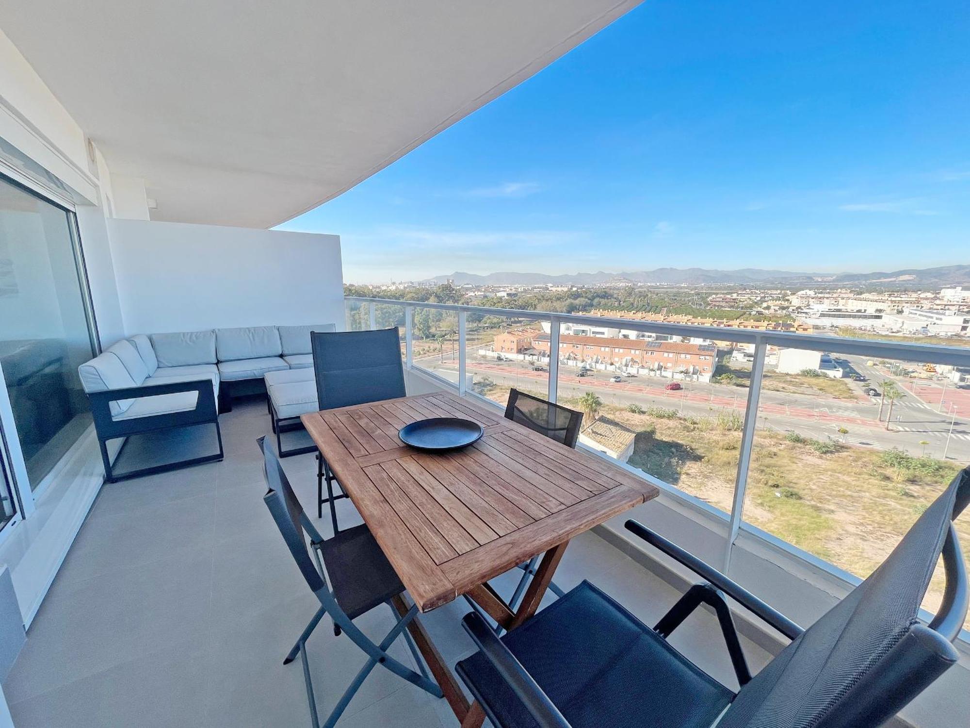 Global Properties, Apartamento Con Terraza Y Vistas Al Mar Y A La Montana Canet d'En Berenguer Esterno foto